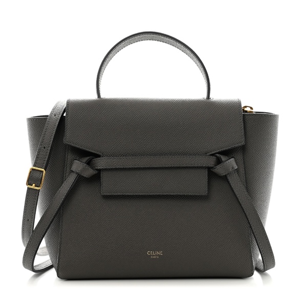 Celine Nano Belt Bag Dark Grey - Picture 1 of 8